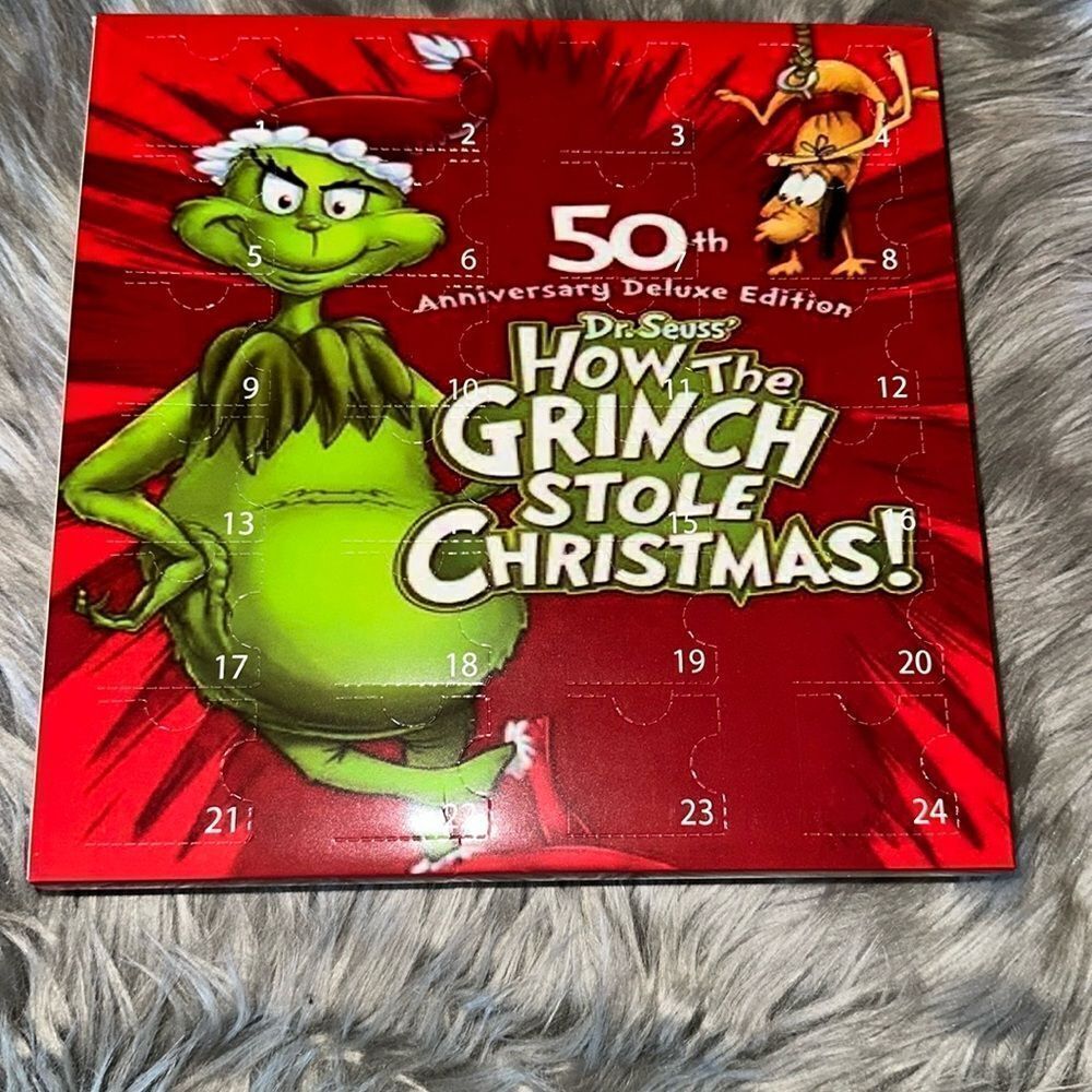 50 anniversary Dr. Seuss How the Grinch Stole Christmas advent calendar 24 days